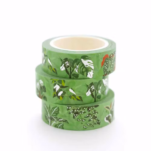 Washi Tape Shoal - Tropical Plants