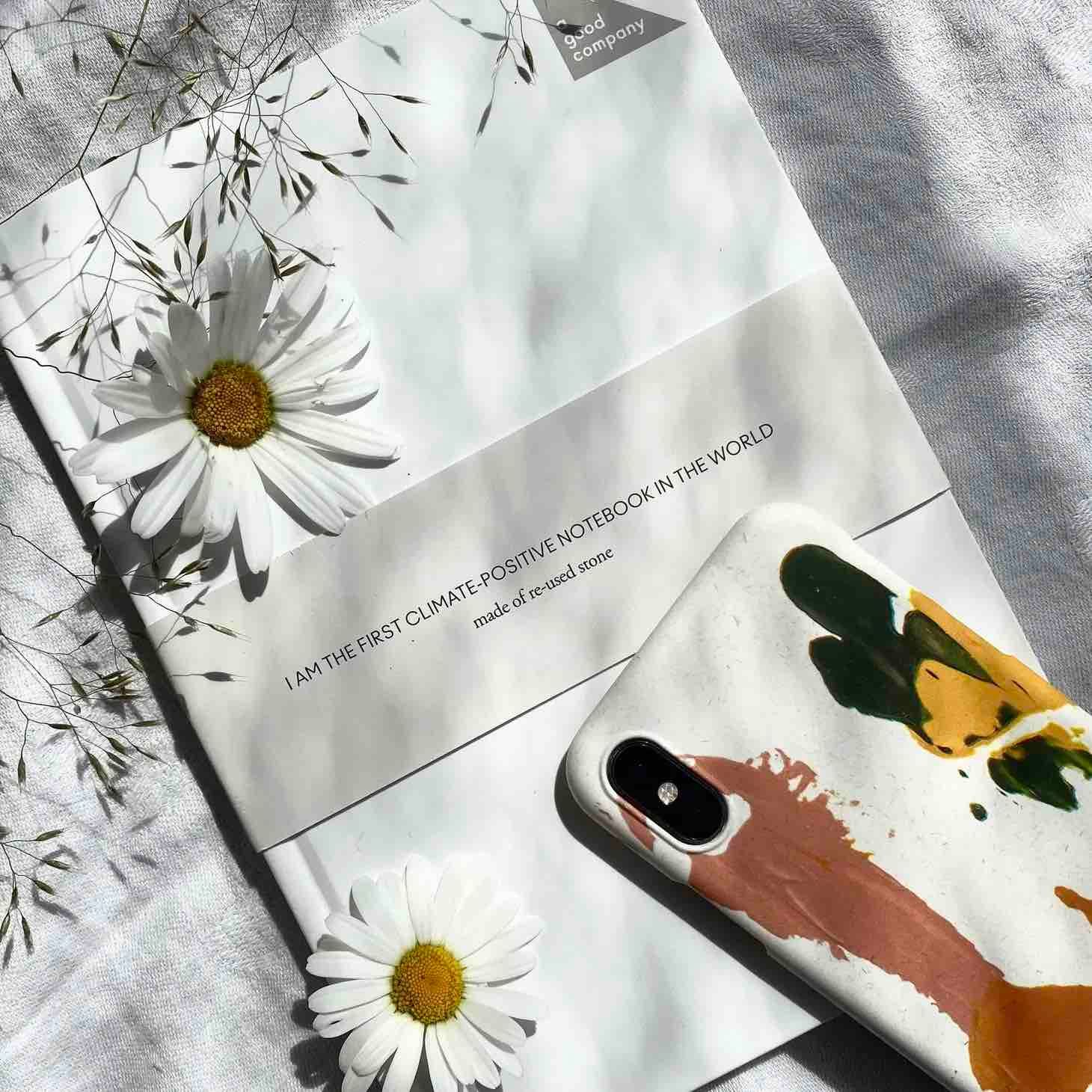 agood company Dotted Notebook Snow White A5