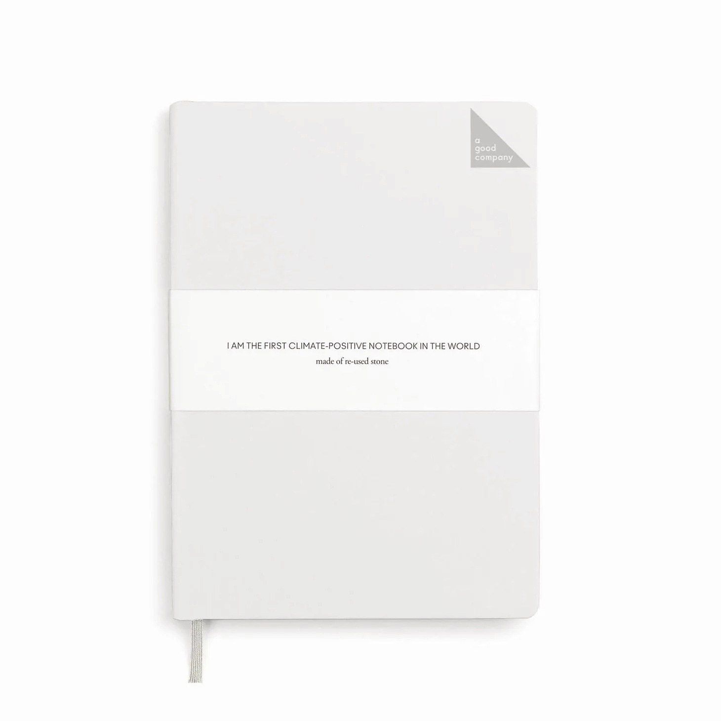 agood company Dotted Notebook Snow White A5