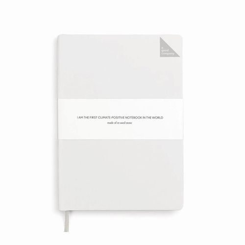 agood company Dotted Notebook - Snow White A5