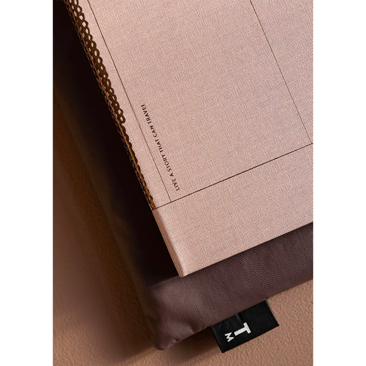 Tinne + Mia Notebook A5+ - Linen Rose Pale