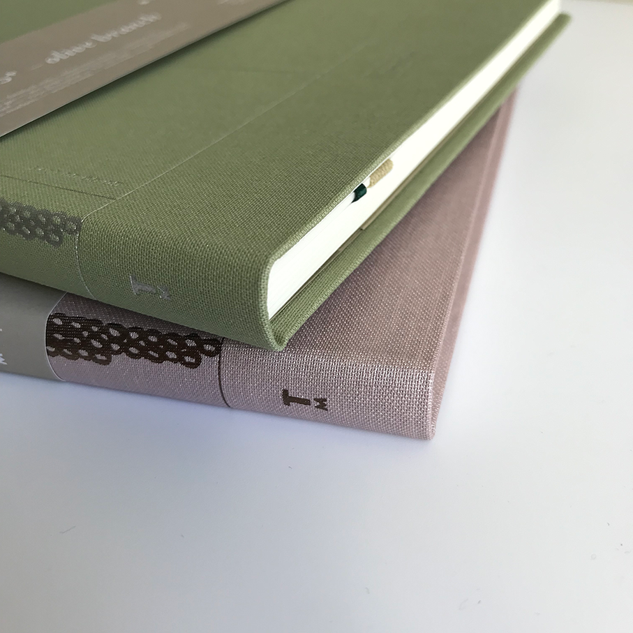 Tinne + Mia Notebook A5+ - Linen Rose Pale