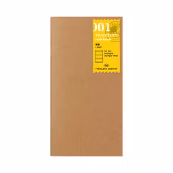 001. Lined Notebook Refill - Regular Size // Traveler's Notebook