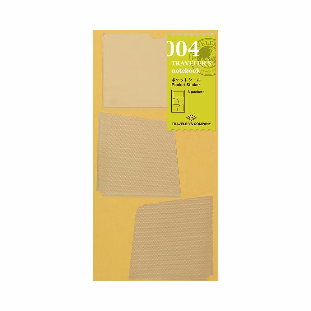004. Pocket Sticker // Traveler's Notebook