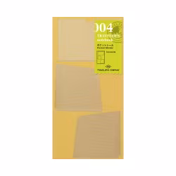 004. Pocket Sticker // Traveler's Notebook