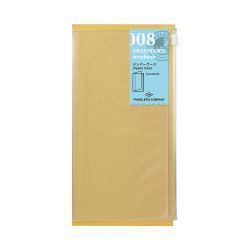 008. Zipper Case - Regular Size // Traveler's Notebook