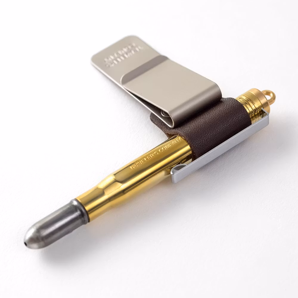 016. Penholder M Brown Traveler's Notebook