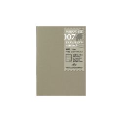 007. Free Diary Refill (Weekly) - Passport Size // Traveler's Notebook
