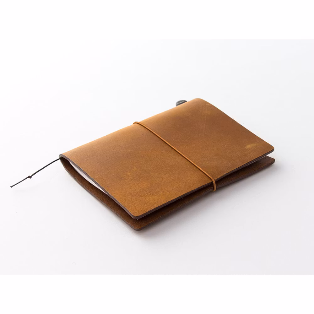 TRAVELER'S Notebook Startkit - (Passport Size) Camel