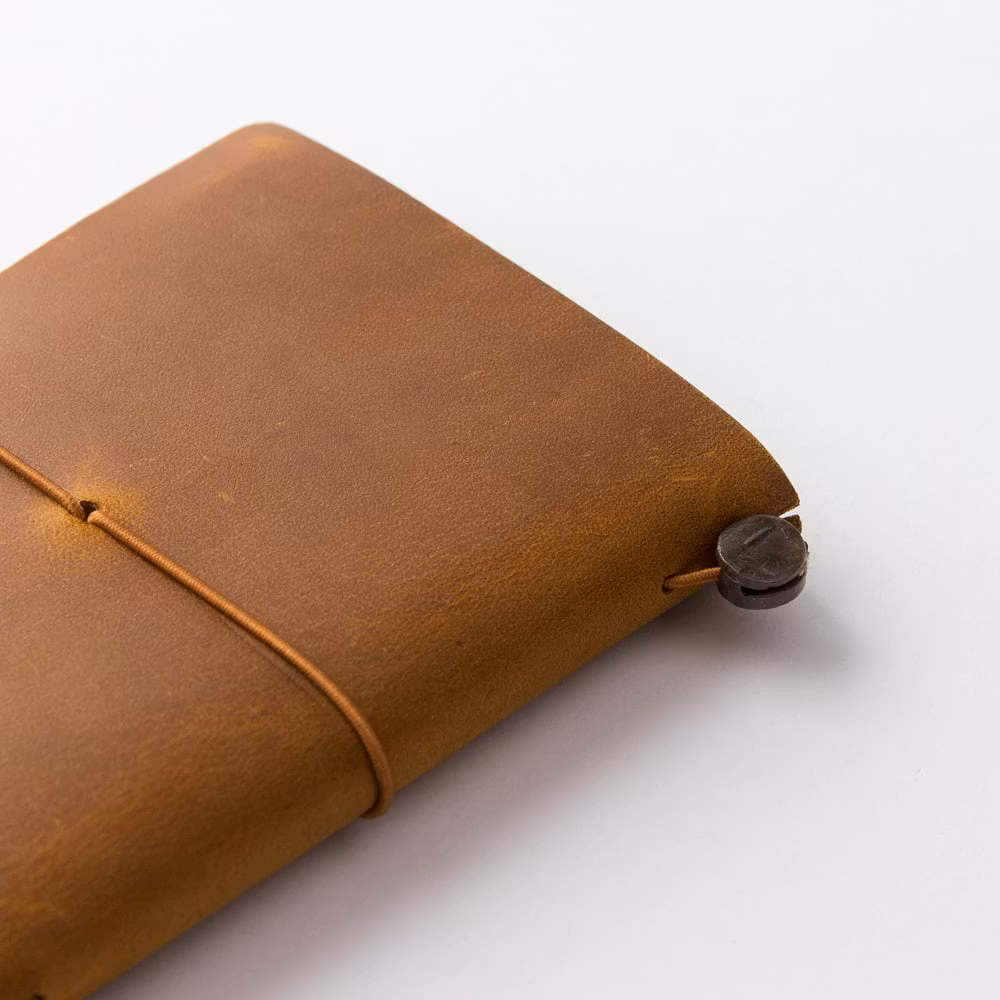 TRAVELER'S Notebook Startkit - (Passport Size) Camel