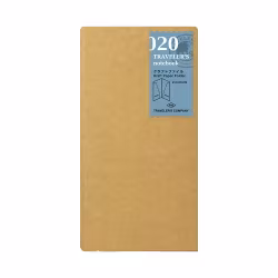 020. Kraft Paper Folder - Regular Size // Traveler's Notebook