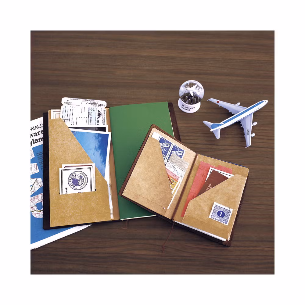 010. Kraft File - Passport Size Traveler's Notebook
