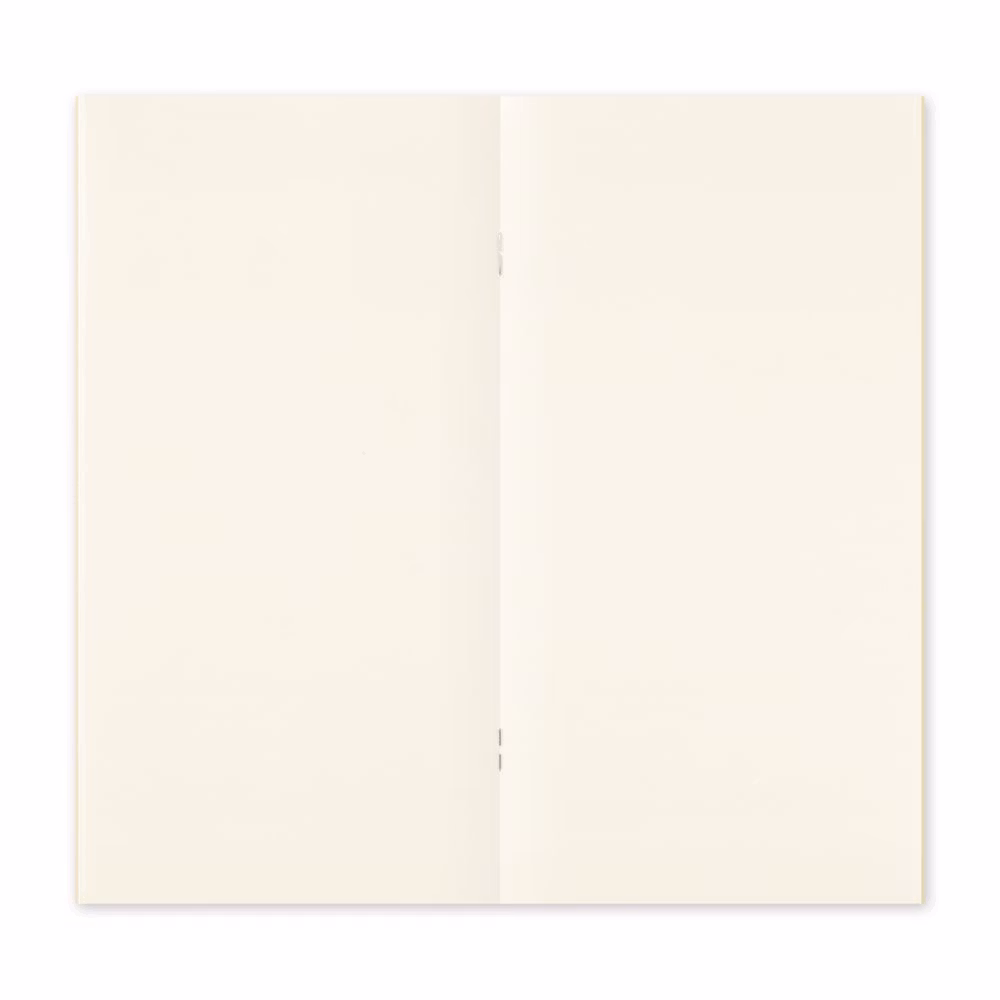 025. MD Paper Cream Blank Notebook Refill - Regular Size // Traveler's Notebook