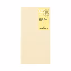025. MD Paper Cream Blank Notebook Refill - Regular Size // Traveler's Notebook
