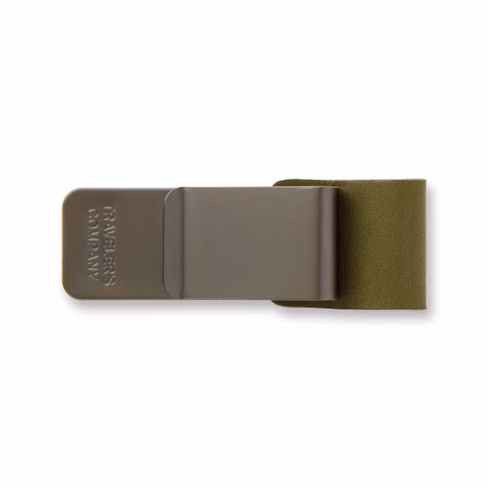 016. Penholder M Olive  Traveler's Notebook