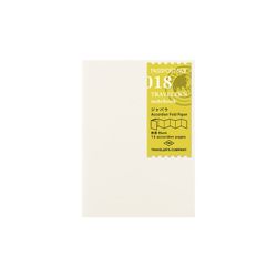 018. Accordion Fold Paper Refill - Passport Size // Traveler's Notebook