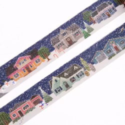 Washi tape Willwa - Christmas Village 15 mm