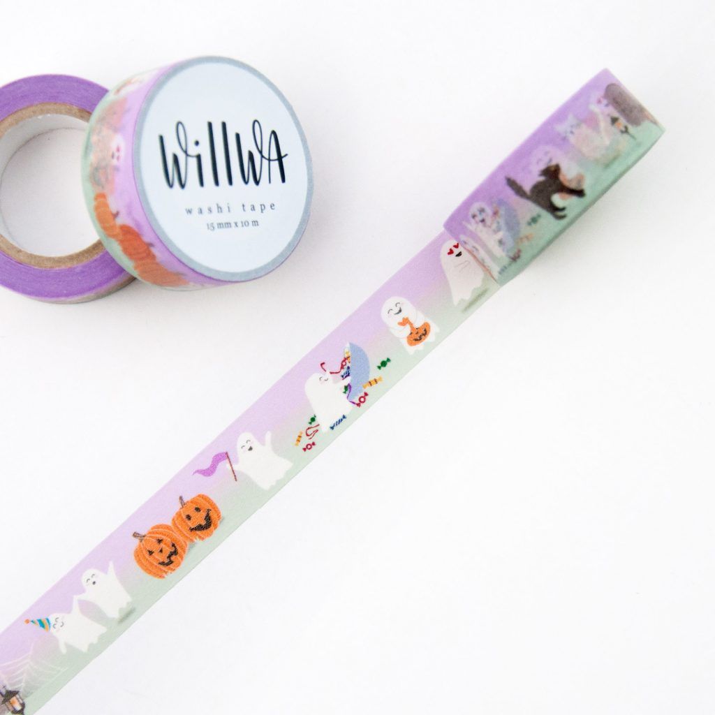 Washi tape Willwa - Ghost Hour 15 mm