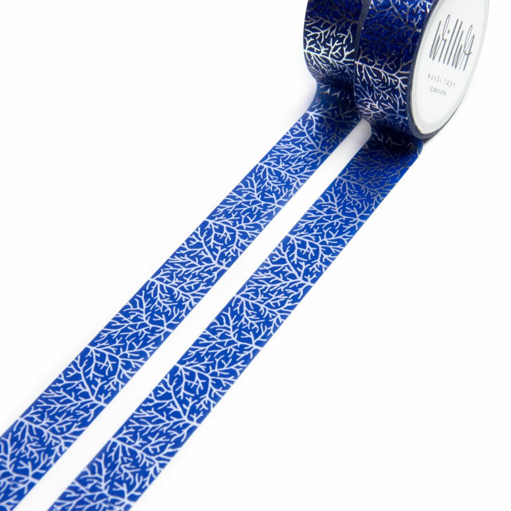 Washi Tape Willwa - Crystal Trees 15 mm
