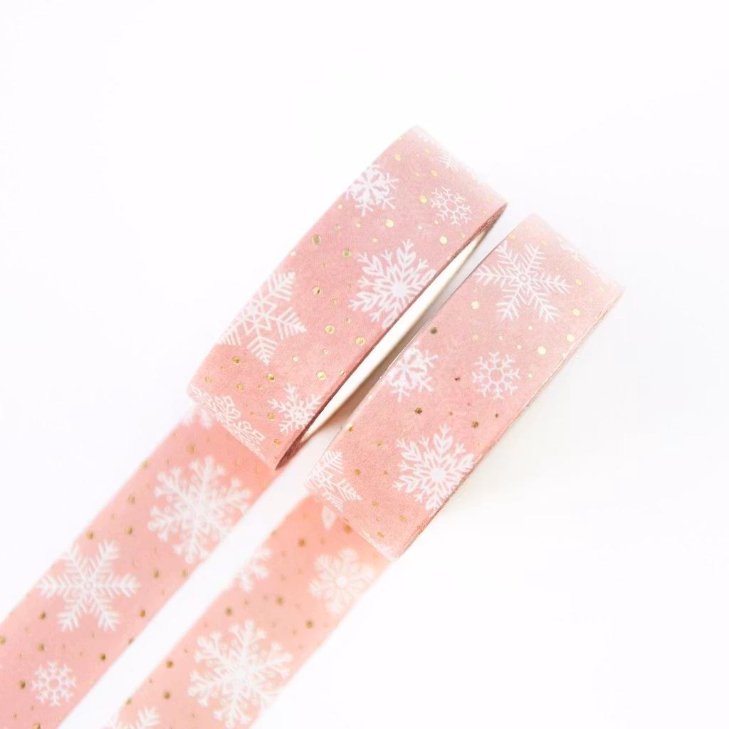 Washi Tape Willwa Snowflake Sprinkle 15 mm