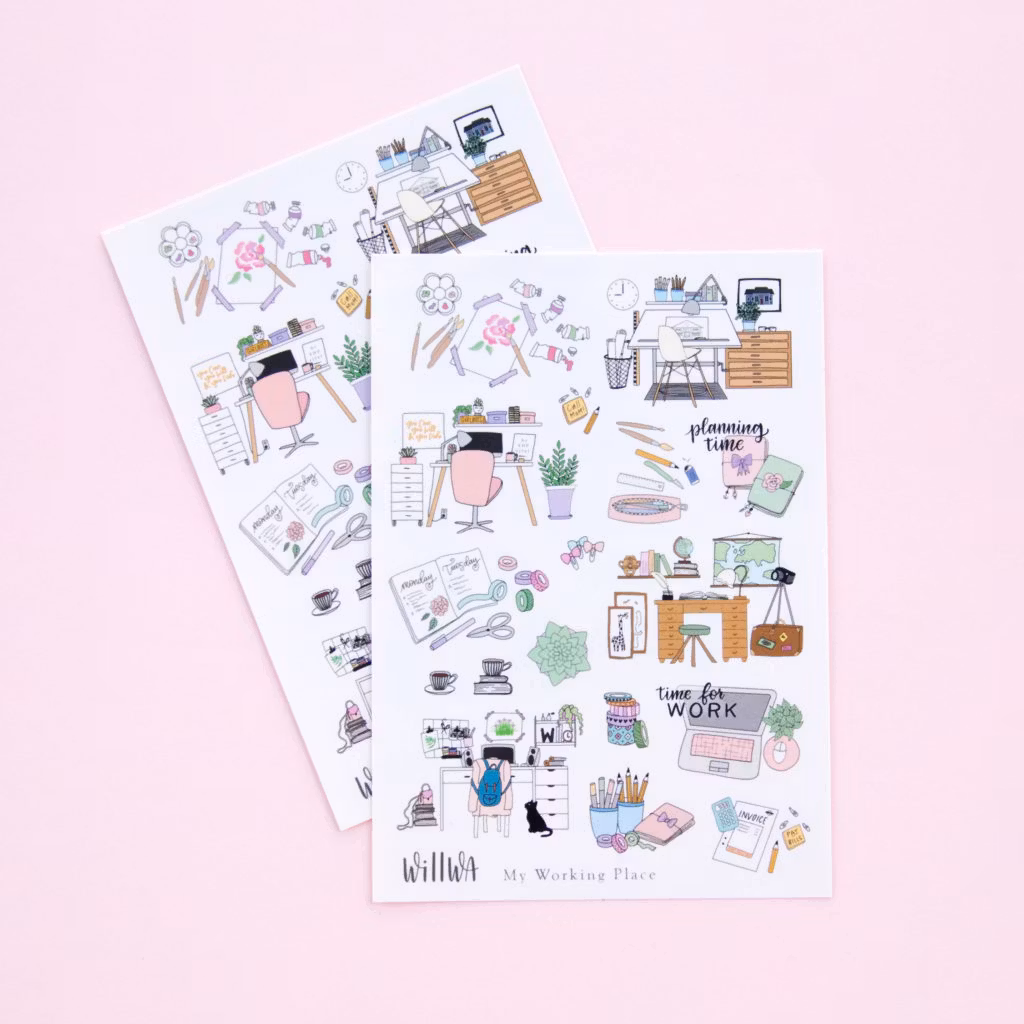 Stickers Willwa - My working place