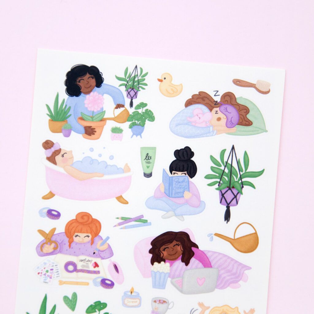 Stickers Willwa - Relax and find your joy