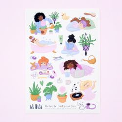Stickers Willwa - Relax and find your joy