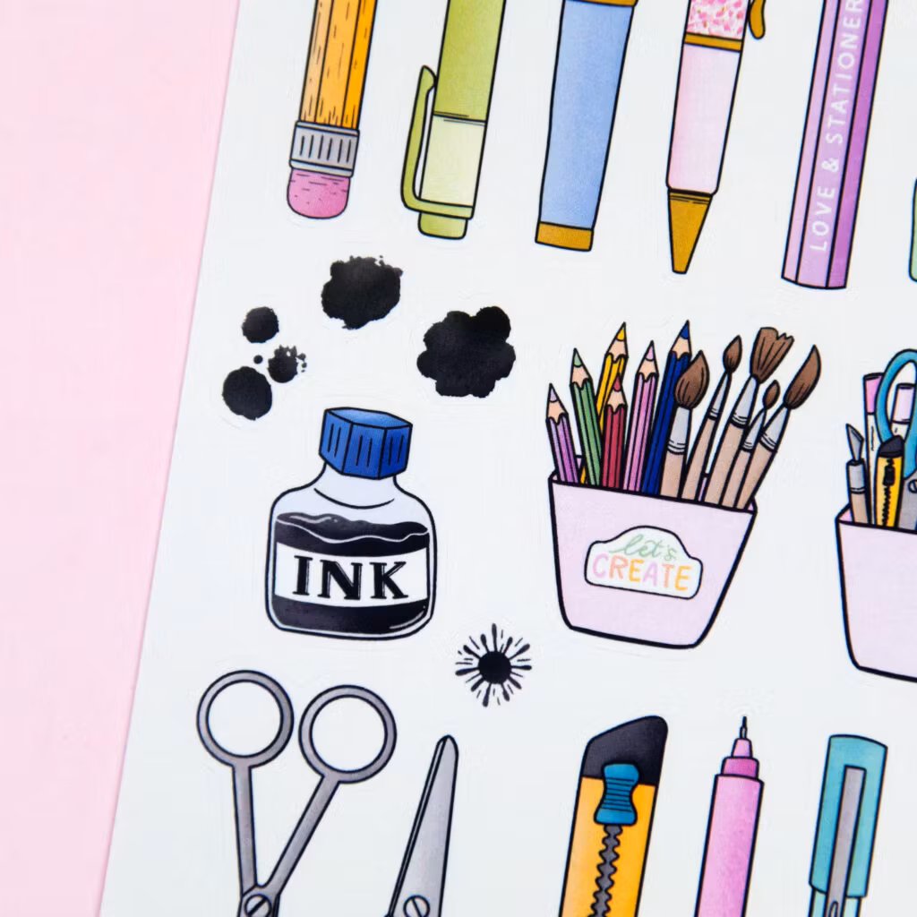 Stickers Willwa Planner Pens and Tools