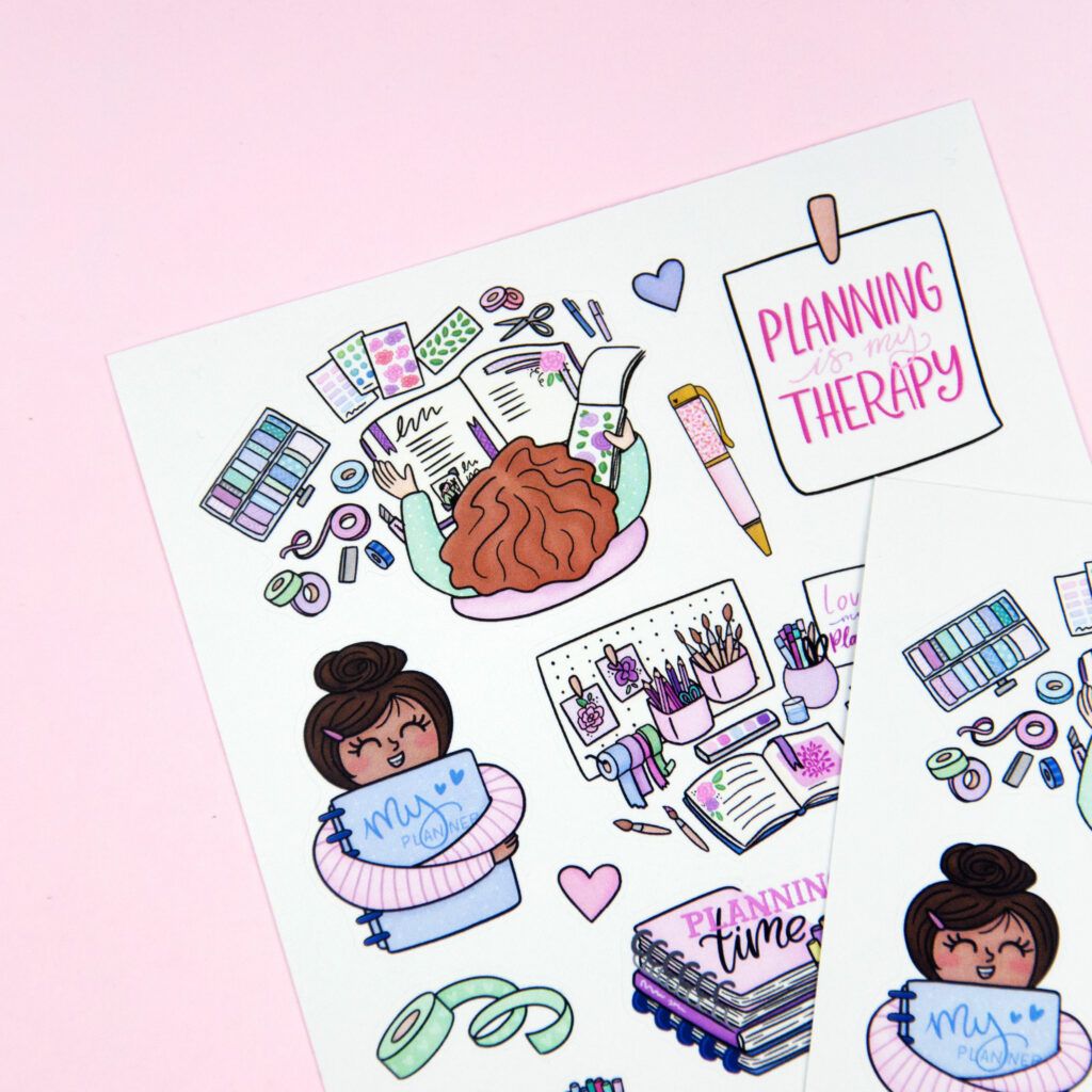 Stickers Willwa - Date with my Planner