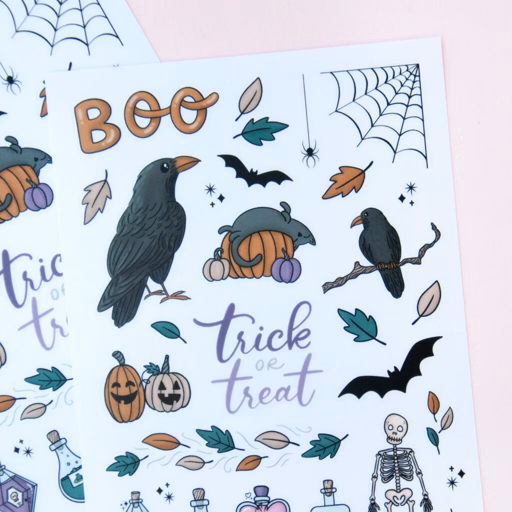 Stickers Willwa A Mix of Halloween Stickers