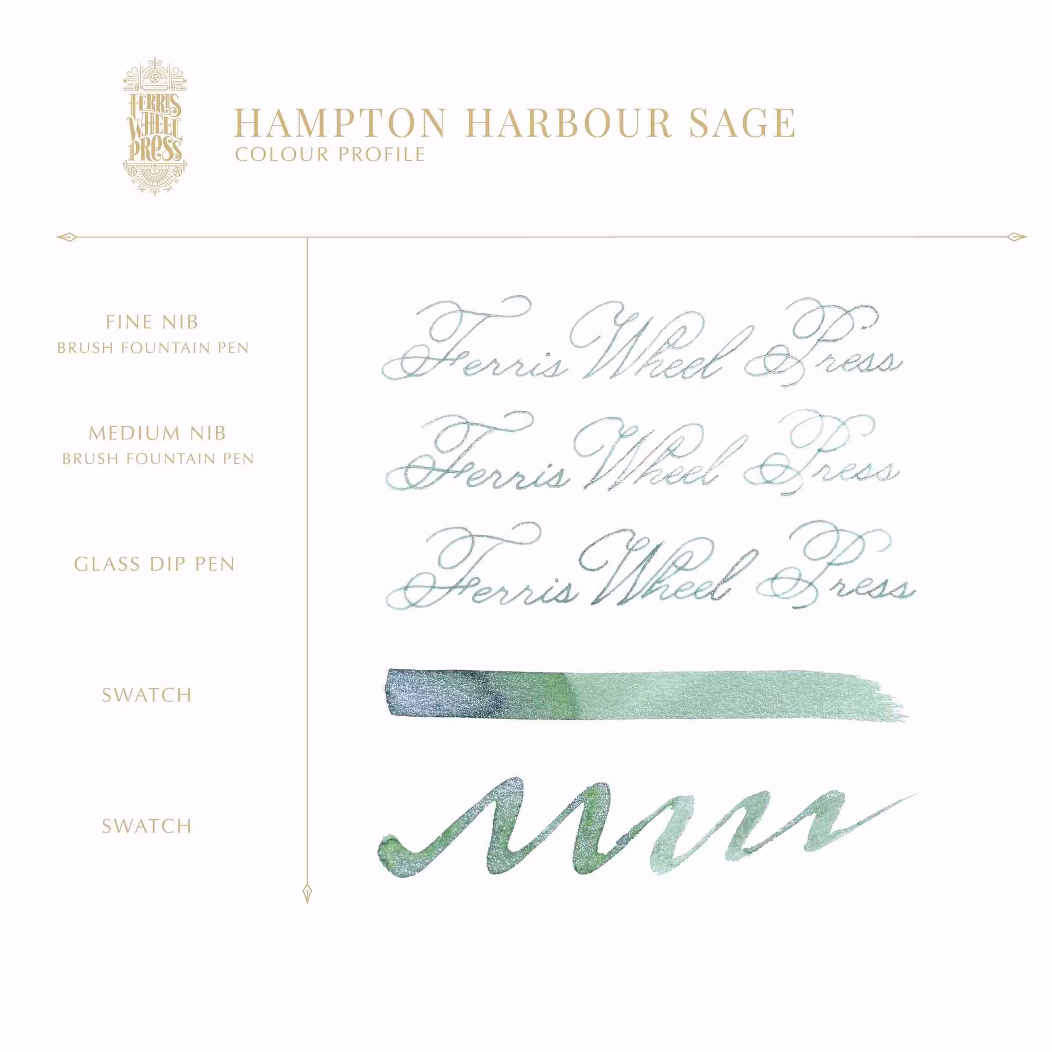 Ferris Wheel Press Hampton Harbour Sage 38 ml