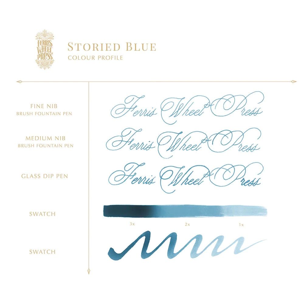 Ferris Wheel Press - Storied Blue 38 ml
