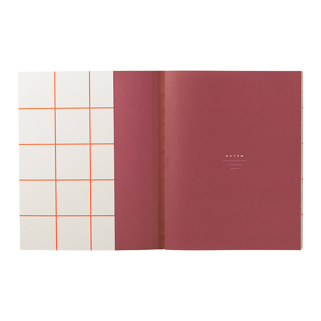 NOTEM Uma Notebook Large - Light Grey
