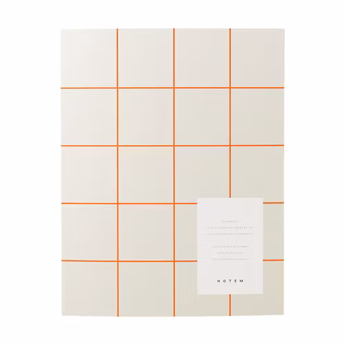 NOTEM Uma Notebook Large - Light Grey