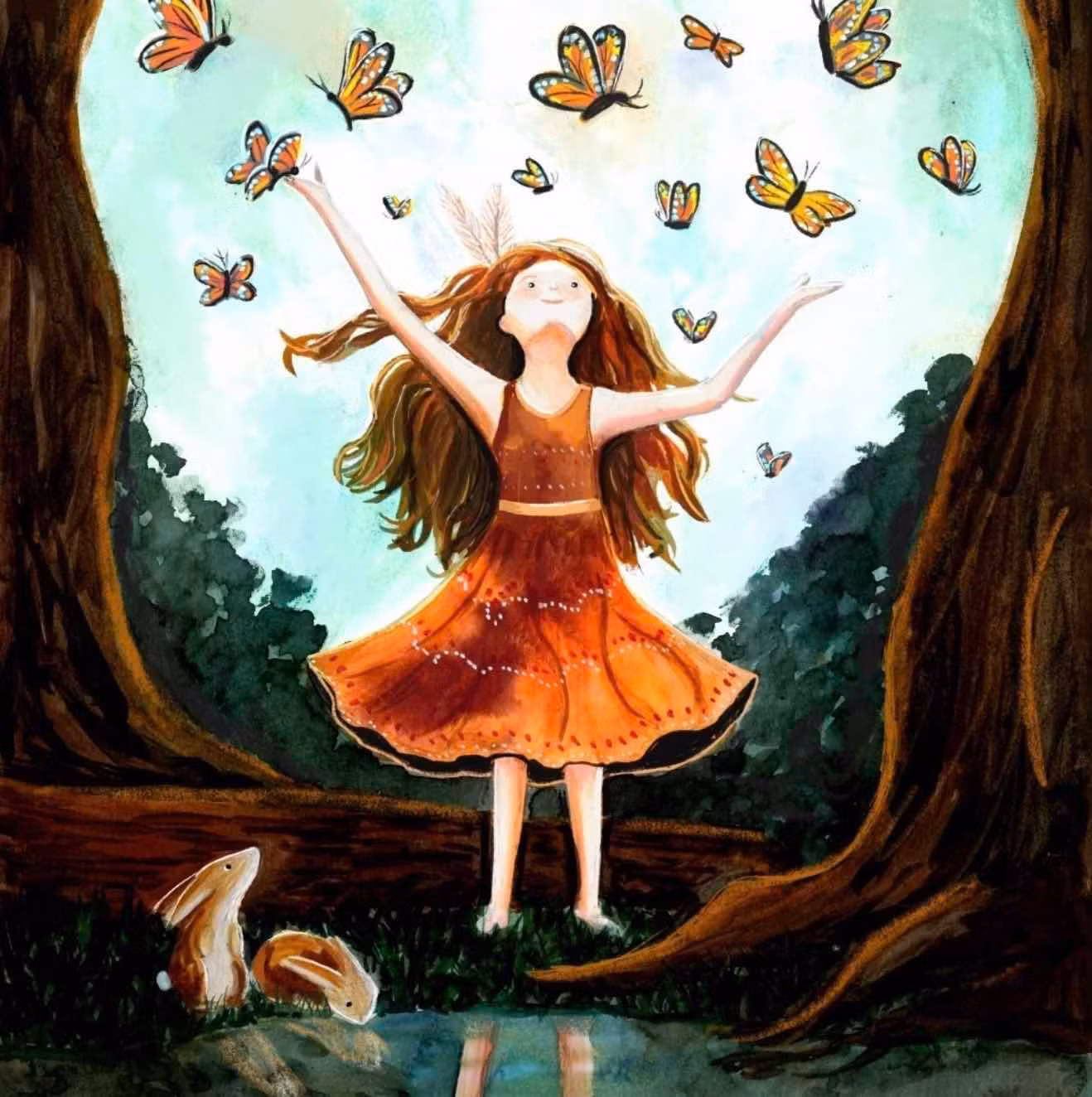 Kort Esther Bennink - Fjärilsdans