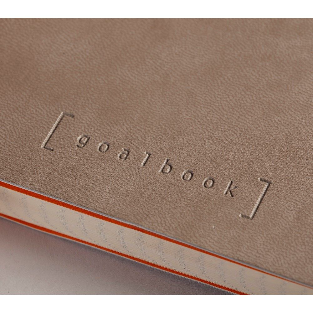 Rhodia GoalBook Dotted Notebook - A5 Taupe