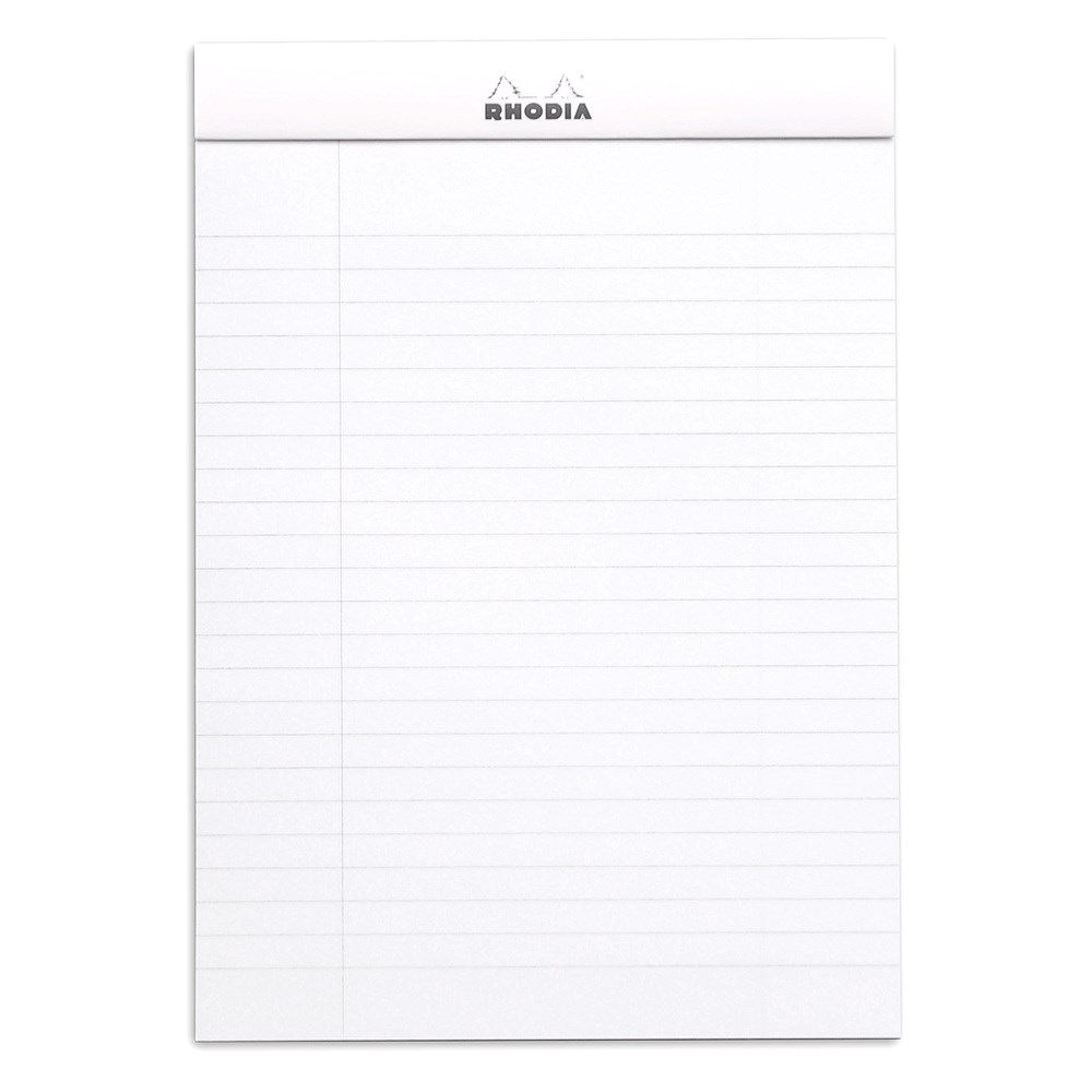Rhodia Notepad No. 16 lined - A5 White