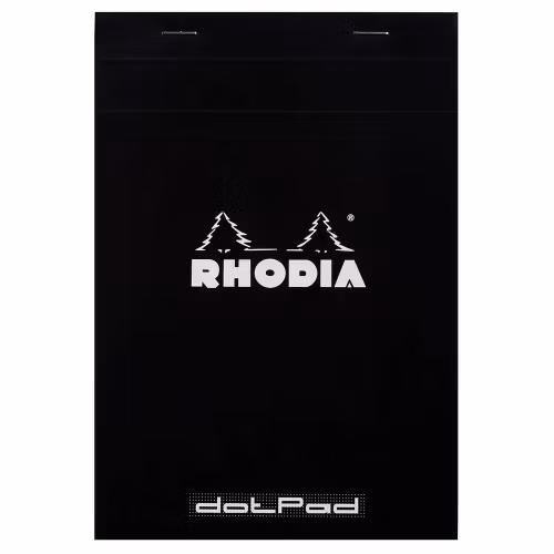 Rhodia Notepad No. 16 dotted - A5 Black
