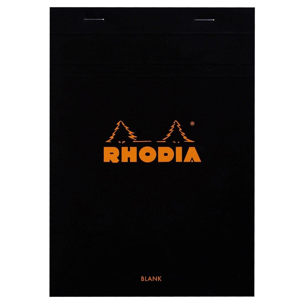 Rhodia Notepad No. 16 blank - A5 Black