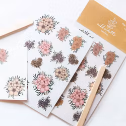 Rub-on-stickers Nikki Dotti - Bouquets