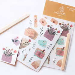 Rub-on-stickers Nikki Dotti - Snail Mail