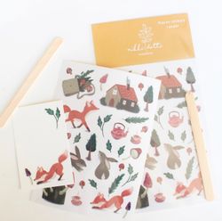 Rub-on-stickers Nikki Dotti - Woodland