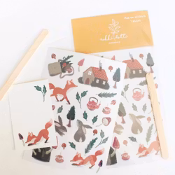 Rub-on-stickers Nikki Dotti - Woodland