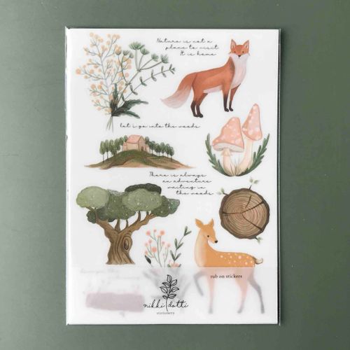 Rub-on-stickers Nikki Dotti - Treasures