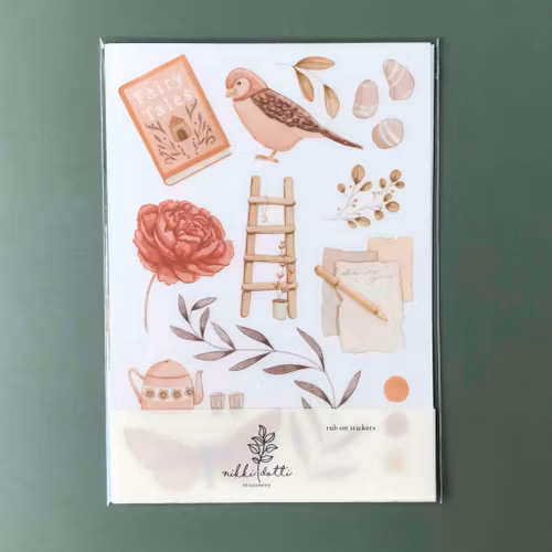 Rub-on-stickers Nikki Dotti - Fairytales