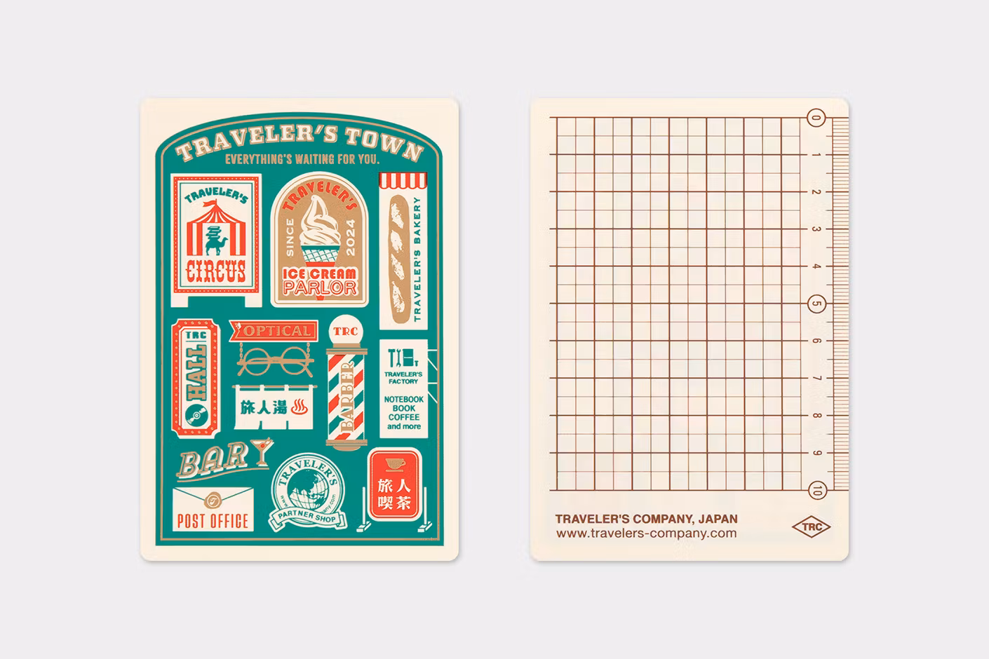 2024 Underlay - Passport Size // Traveler's Notebook