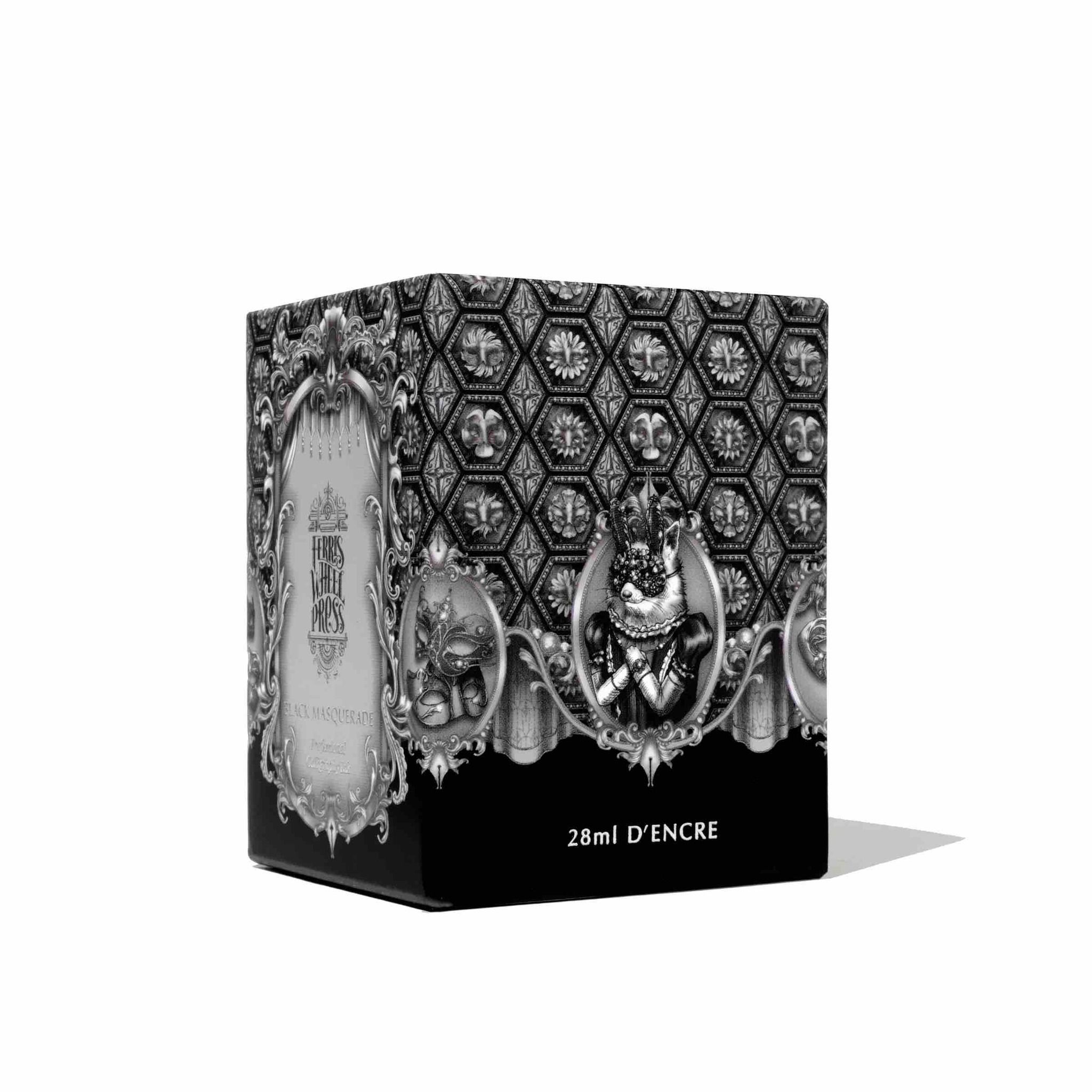 Ferris Wheel Press Calligraphy Ink - Black Masquerade 28 ml