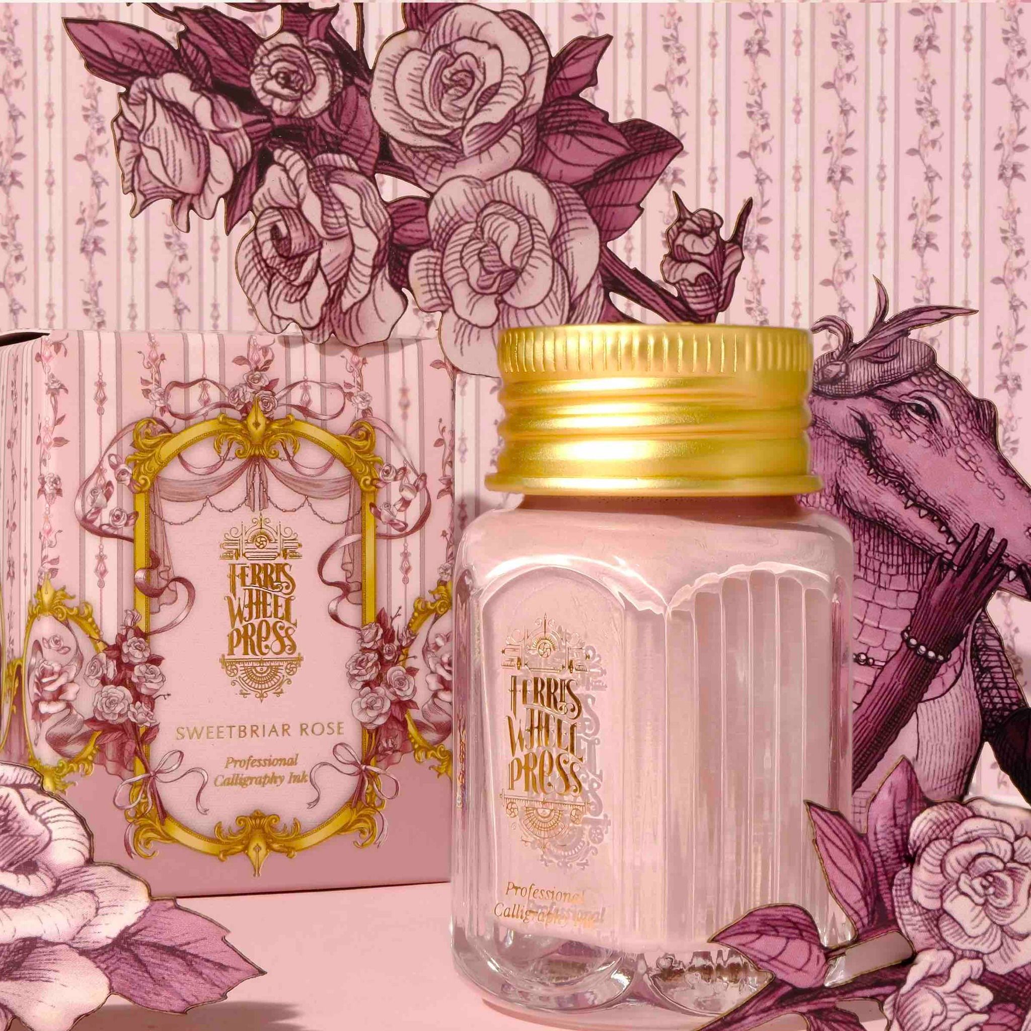 Ferris Wheel Press Calligraphy Ink - Sweetbriar Rose 28 ml