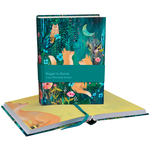 Roger la Borde Illustrated Journal - Moonlit Meadow