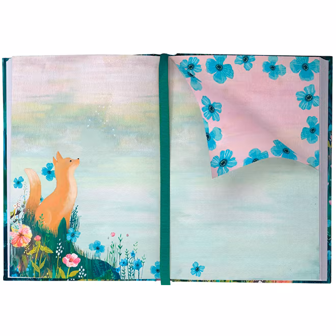Roger la Borde Illustrated Journal - Moonlit Meadow